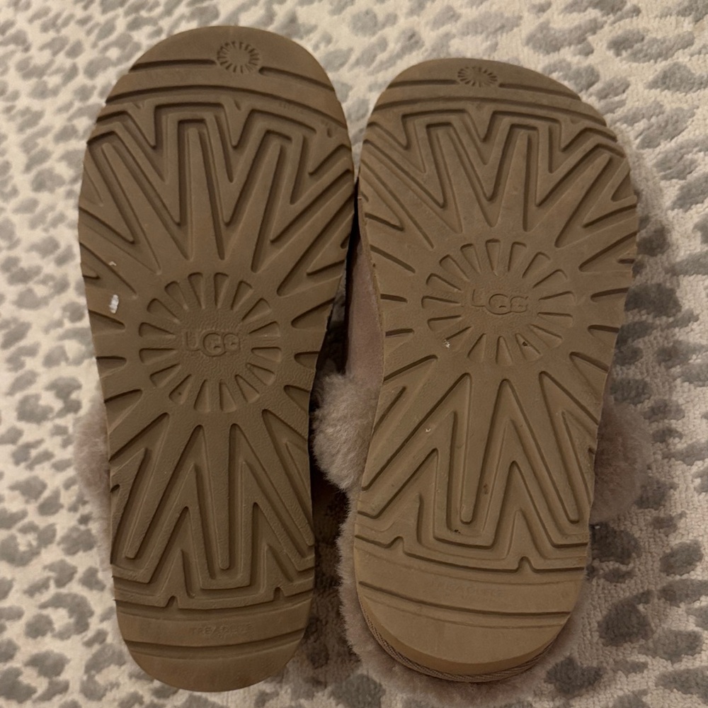 UGG Fuzzy Slippers - Picture 3 of 3